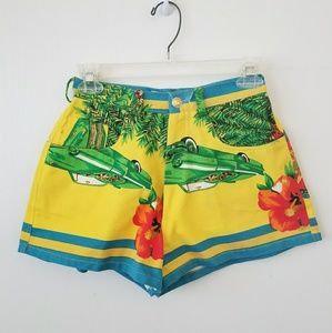 Vintage Pinup Denim Shorts